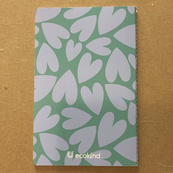 NWOT pair of journals for Notes & Ideas, pretty hearts pattern on cover - Picture 7 of 9